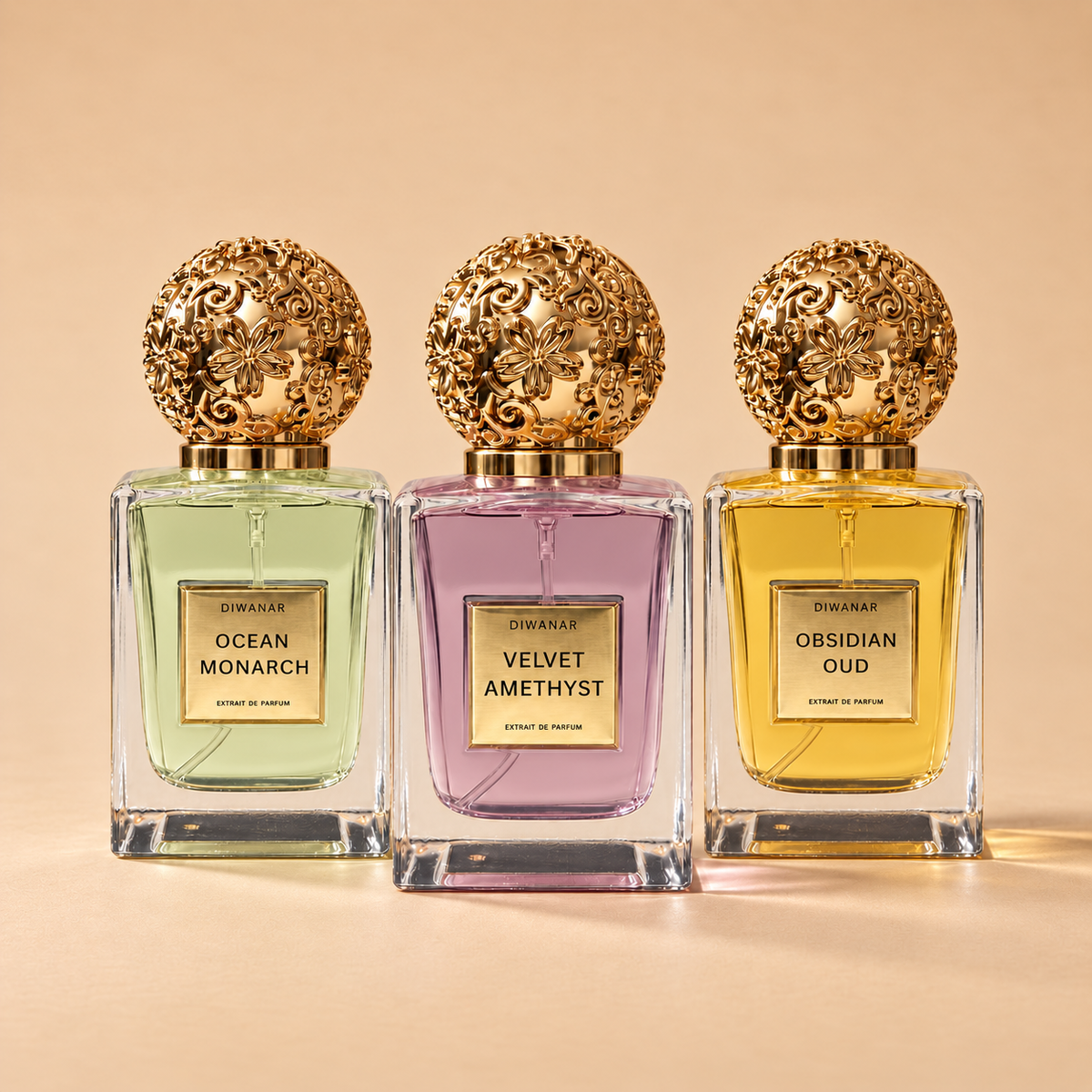 The Diwanar Collection | Luxury Unisex Perfume Set | 3 × 50ml